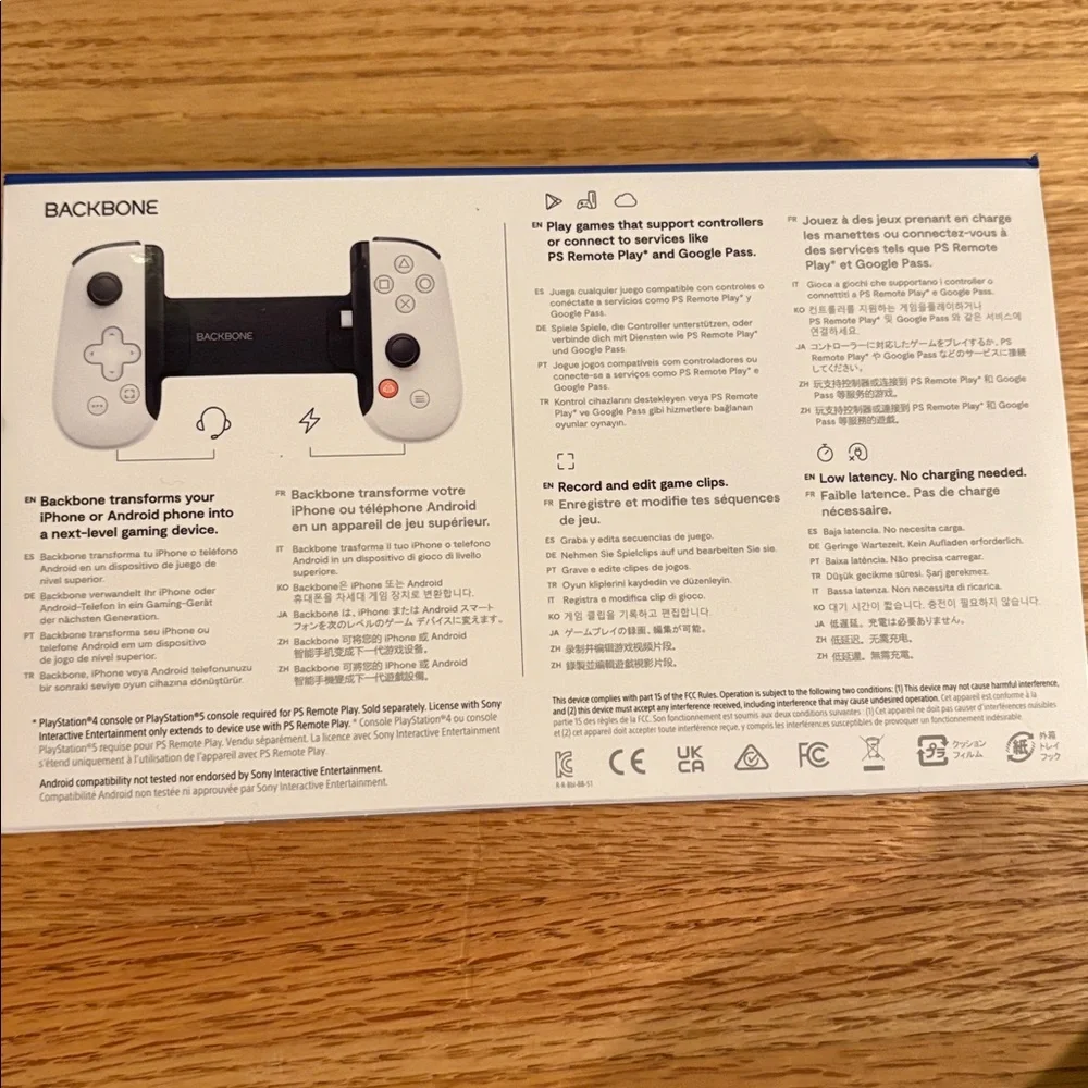Sony USB-C PlayStation Backbone Controller - White